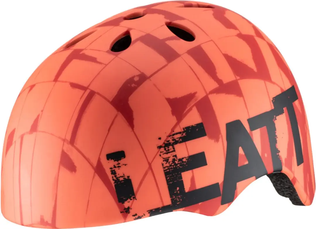 Leatt MTB Trail 1.0 Junior Helm - XS - Zwart/Rood - afbeelding 2 van 5