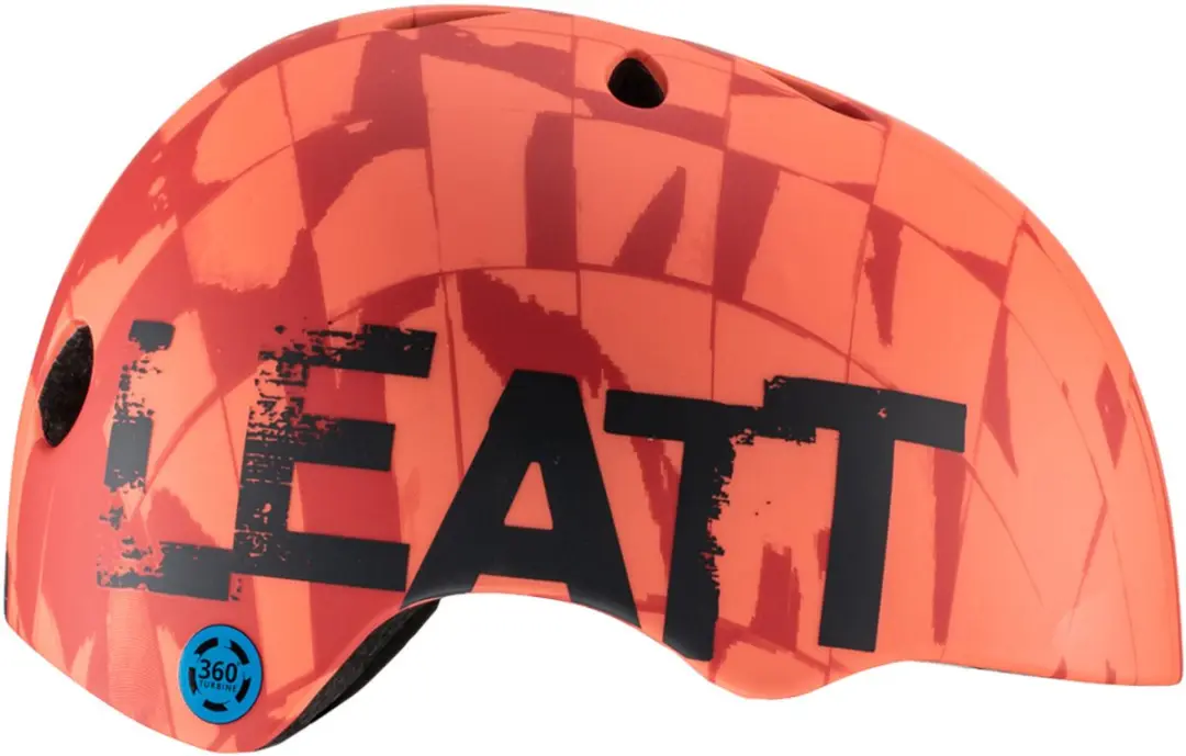 Leatt MTB Trail 1.0 Junior Helm - XS - Zwart/Rood - afbeelding 3 van 5