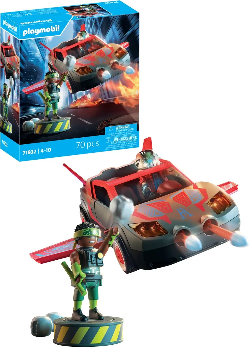 Playmobil Helden Multifunctioneel Voertuig 71832 - Multicolor - afbeelding 6 van 6