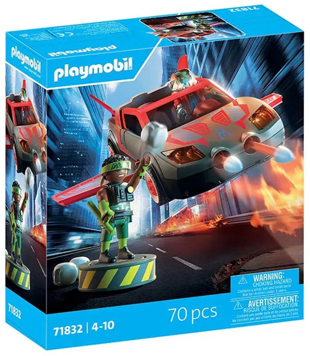 Playmobil Helden Multifunctioneel Voertuig 71832 - Multicolor