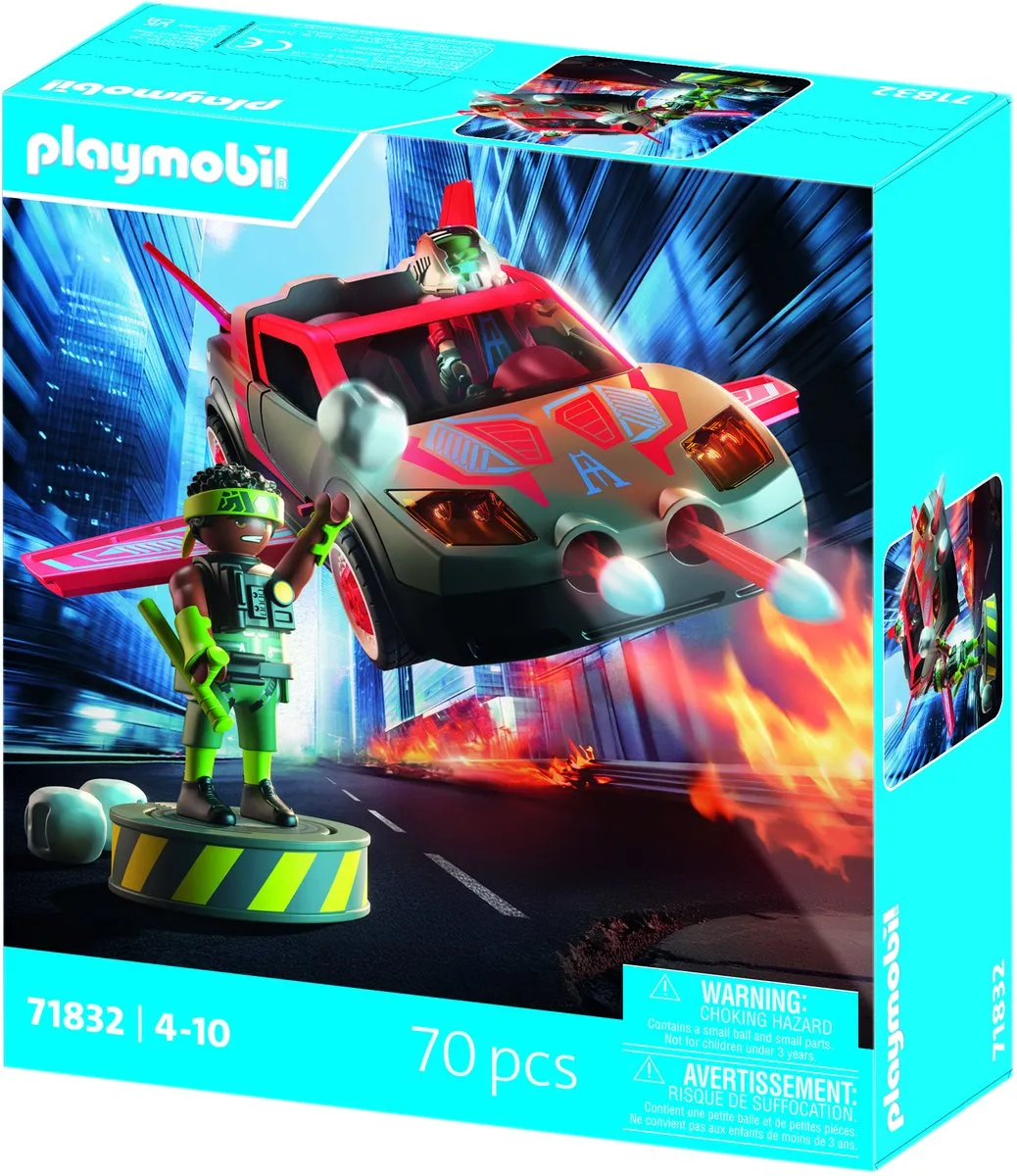 Playmobil Helden Multifunctioneel Voertuig 71832 - Multicolor