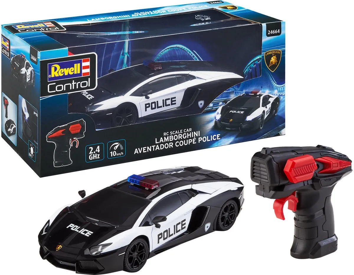 Revell RC Auto Lamborghini Aventador Police 1:24
