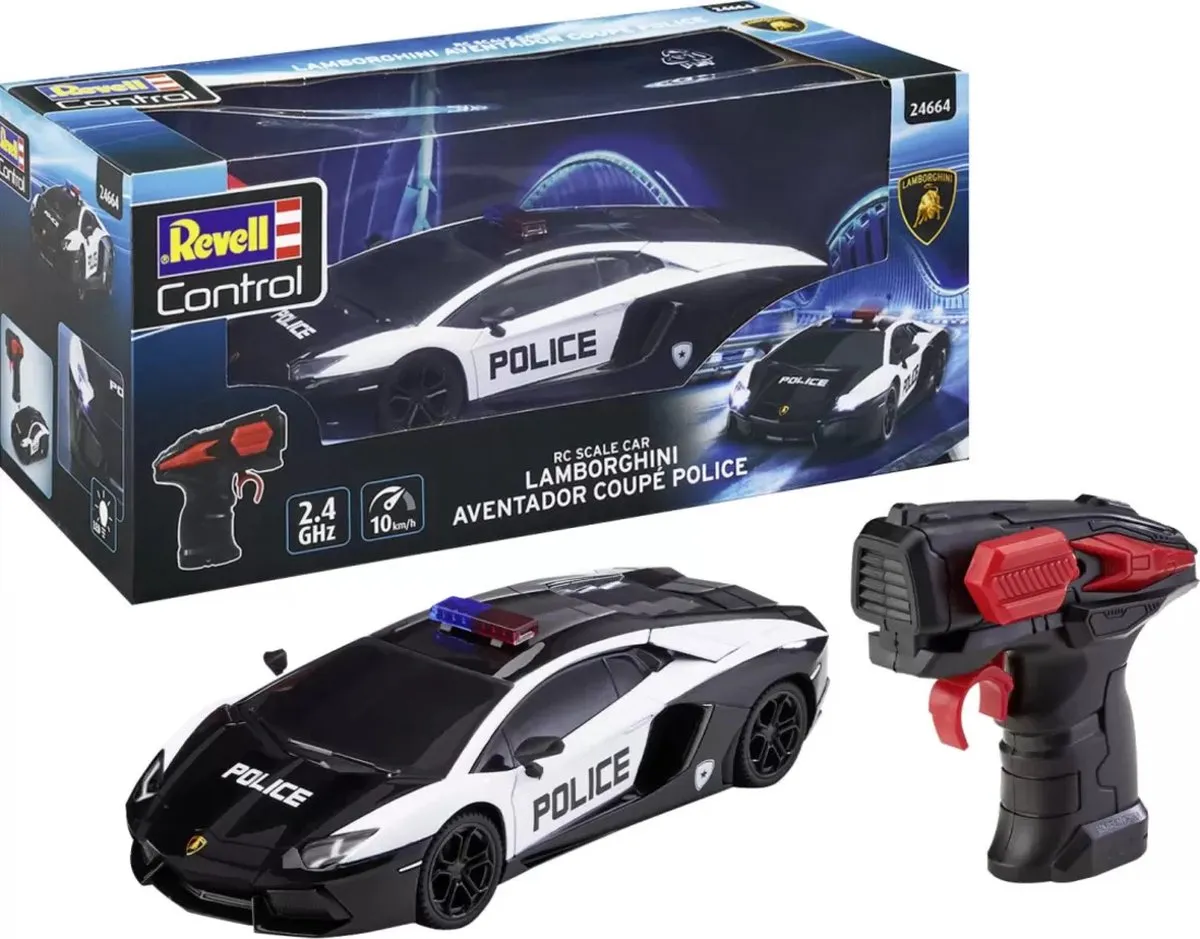 Revell RC Auto Lamborghini Aventador Police 1:24 - REV24664 - Multi