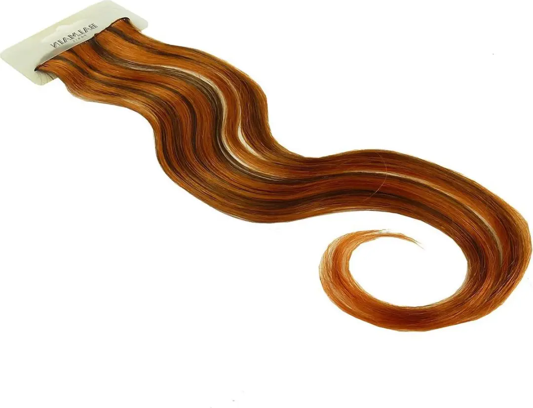 Balmain Double Hair Color Extension 40cm Clip voor echt haar kleur selectie