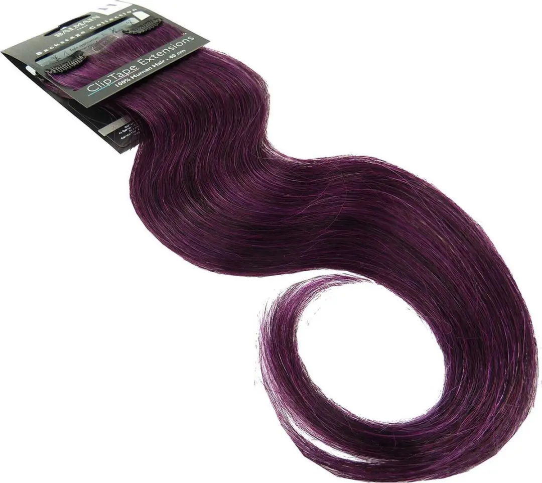 Balmain Clip Tape Extensions 40cm Echte haarstyling Herbruikbare