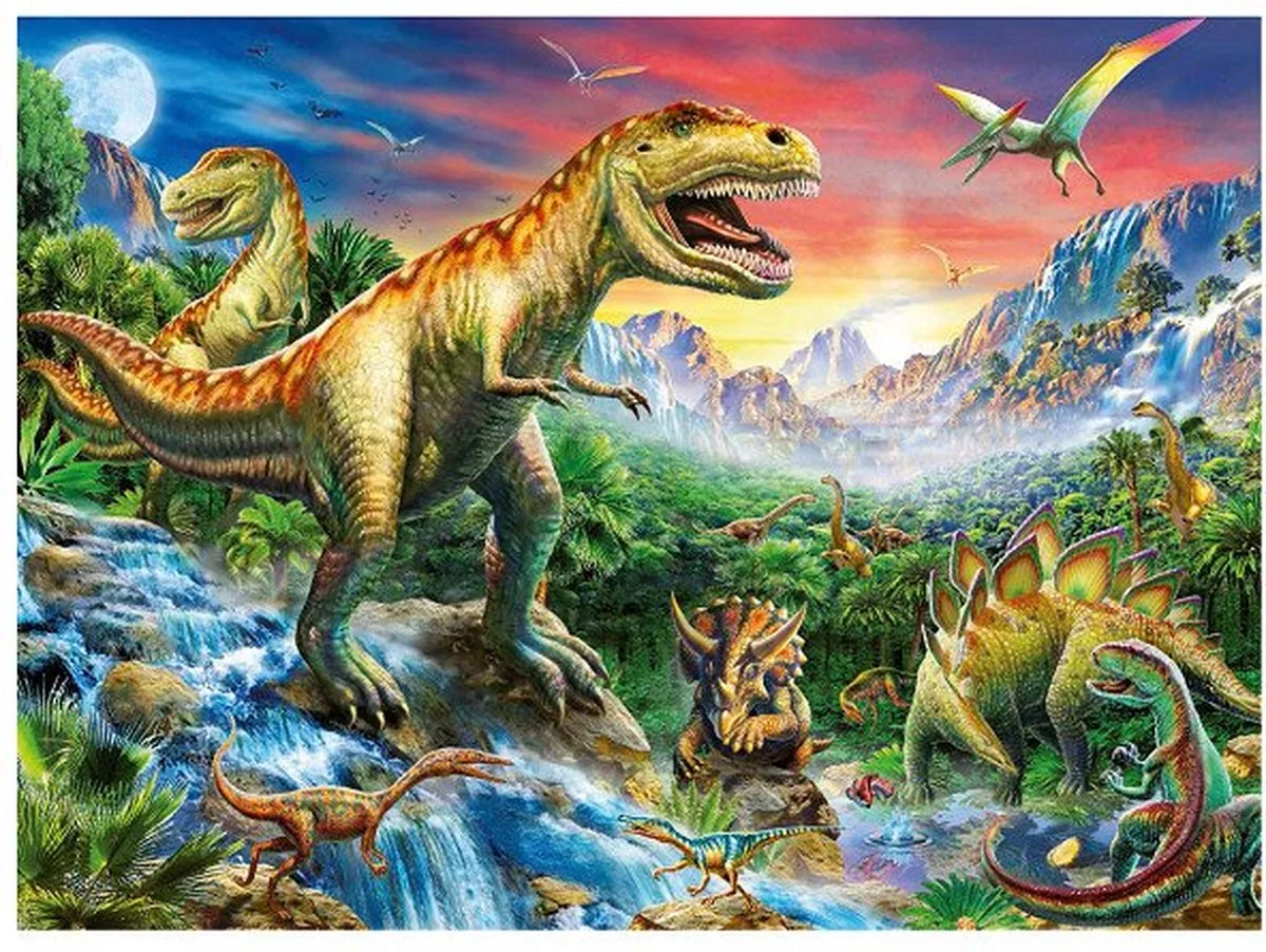 Ravensburger Bij de Dinosaurussen Legpuzzel 100 Stuks - Multicolor - afbeelding 6 van 6