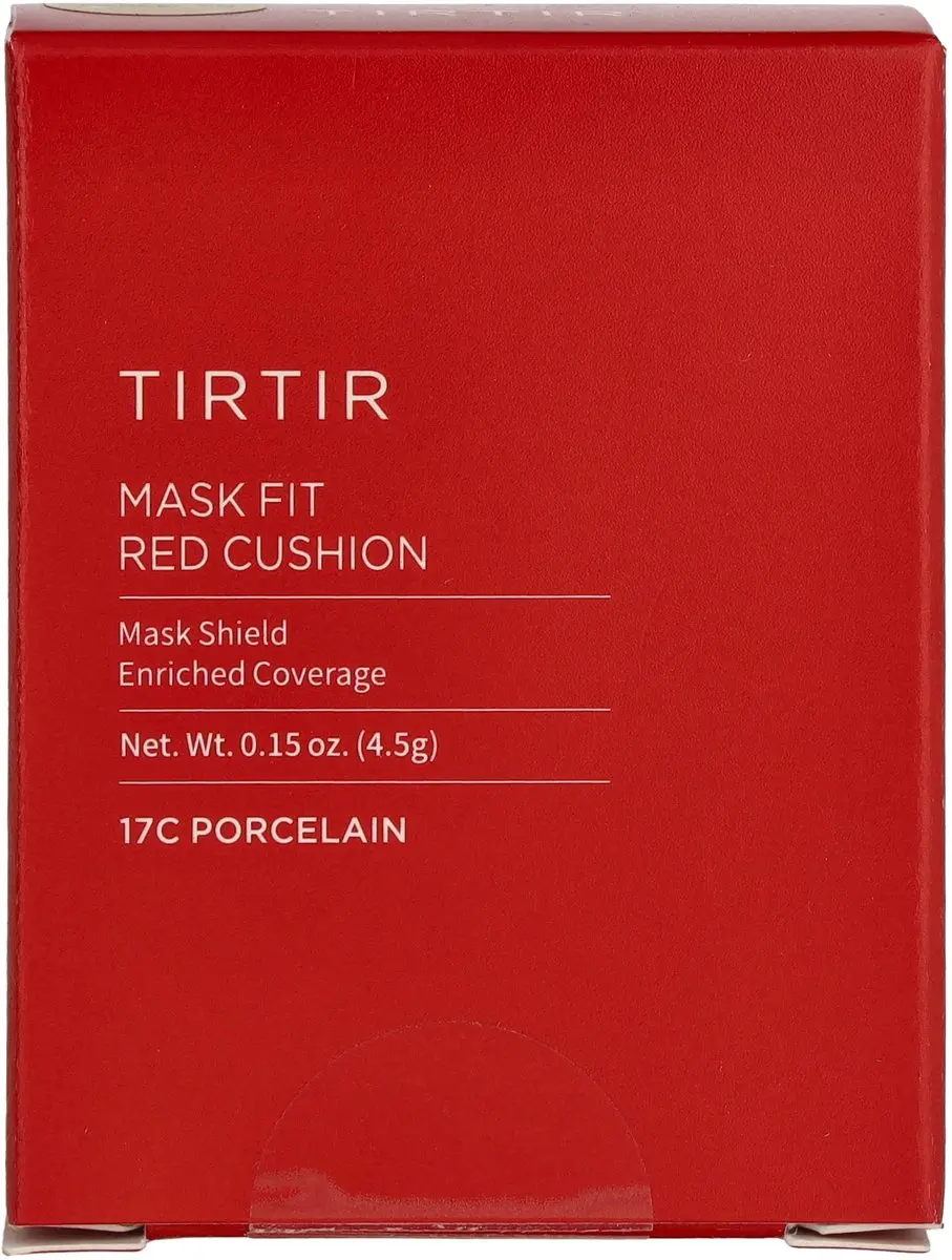 Tirtir Mask Fit Red Cushion Foundation SPF40 - #17C Porcelain 4.5g - afbeelding 6 van 6
