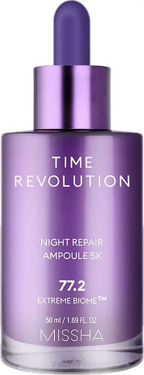 Missha Time Revolution 77.2 Biome Night Repair Ampoule 5X - 50ml