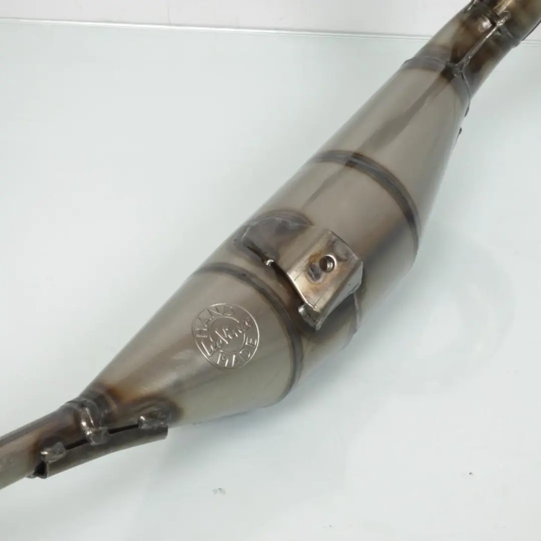 Pot d échappement Leovince pour Moto Gilera 50 RCR 2003 à 2017 3408BN /HM V6 n