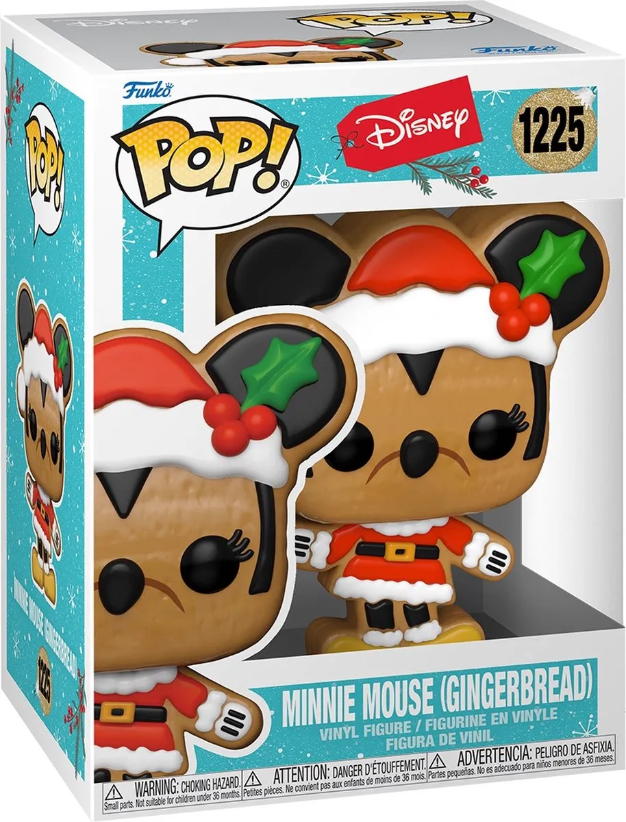 Funko Mickey & Minnie Mouse Holiday Gingerbread Pop! - 64327