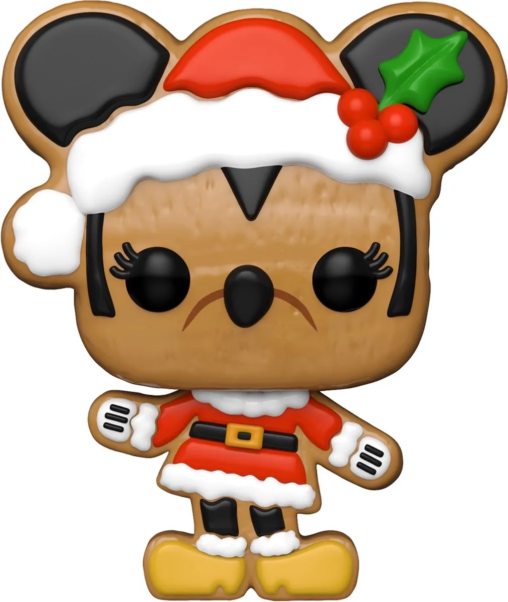 Funko Mickey & Minnie Mouse Holiday Gingerbread Pop!