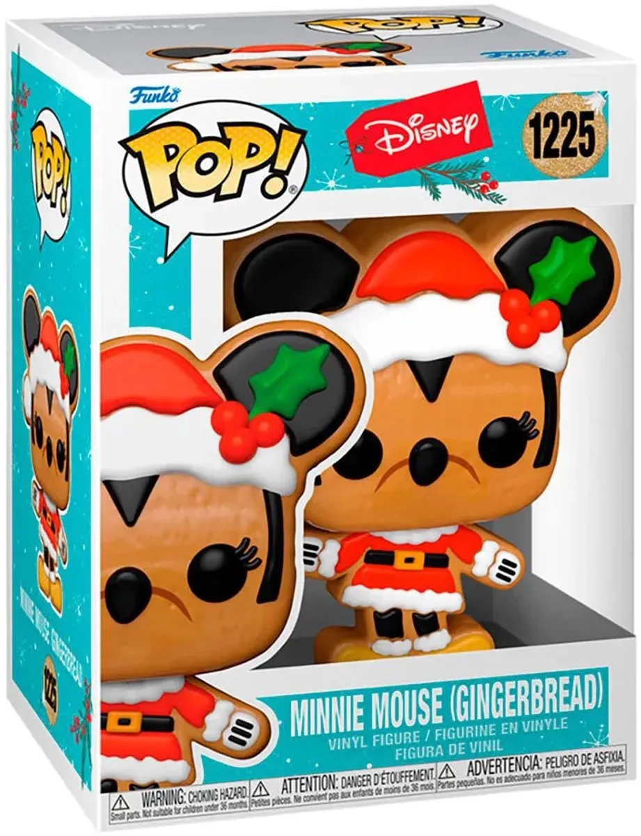Funko Mickey & Minnie Mouse Holiday Gingerbread Pop! - 64327 - afbeelding 6 van 6