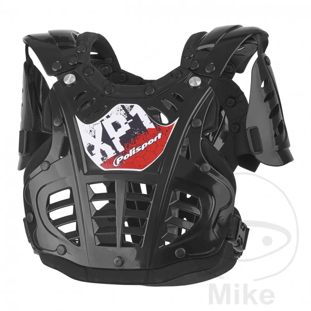 Protection pare pierre enfant Polisport XP1 taille unique noir pour moto pour mo