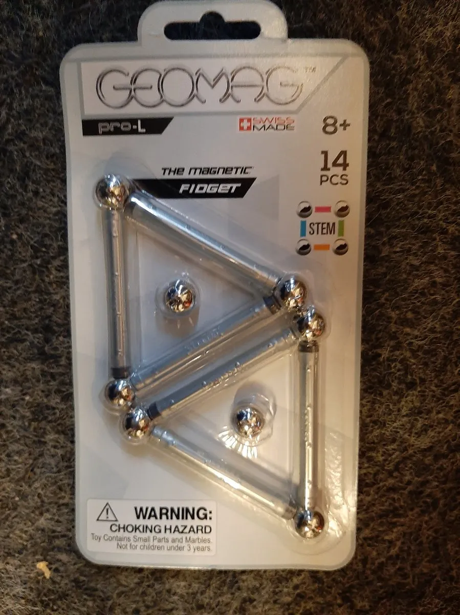 Geomag GM020 Figuur Bouwpakket - 14 Stuks - Zilver