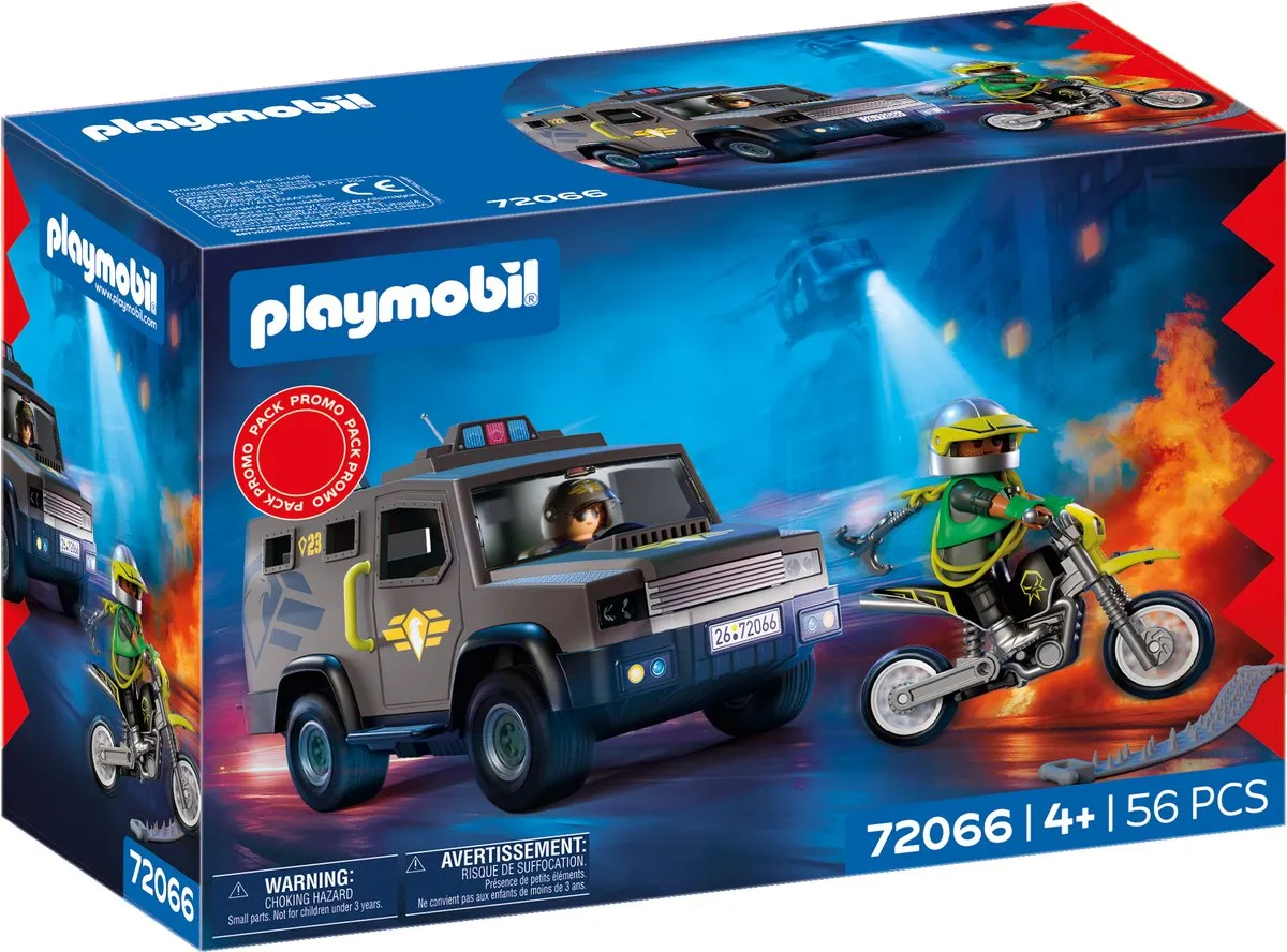 Playmobil City Action SWAT-voertuig 72066