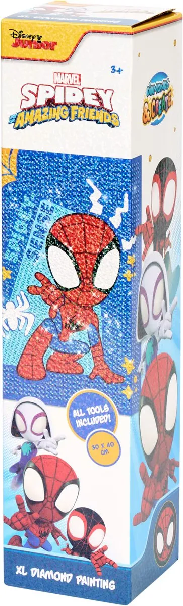 Disney Spidey and His Amazing Friends Diamond Painting XL 30x40cm