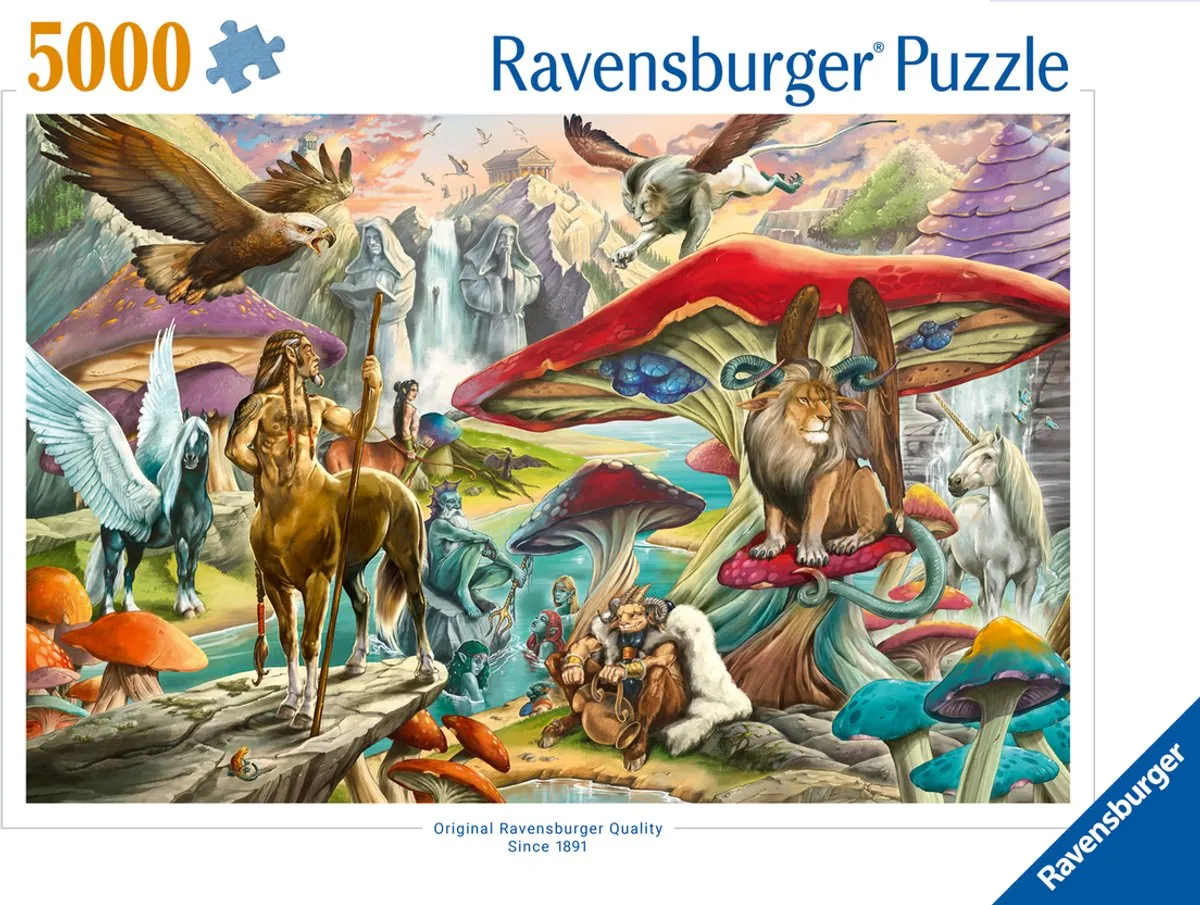 Ravensburger Mushroom & Co Legpuzzel 5000 Stukjes - Multicolor