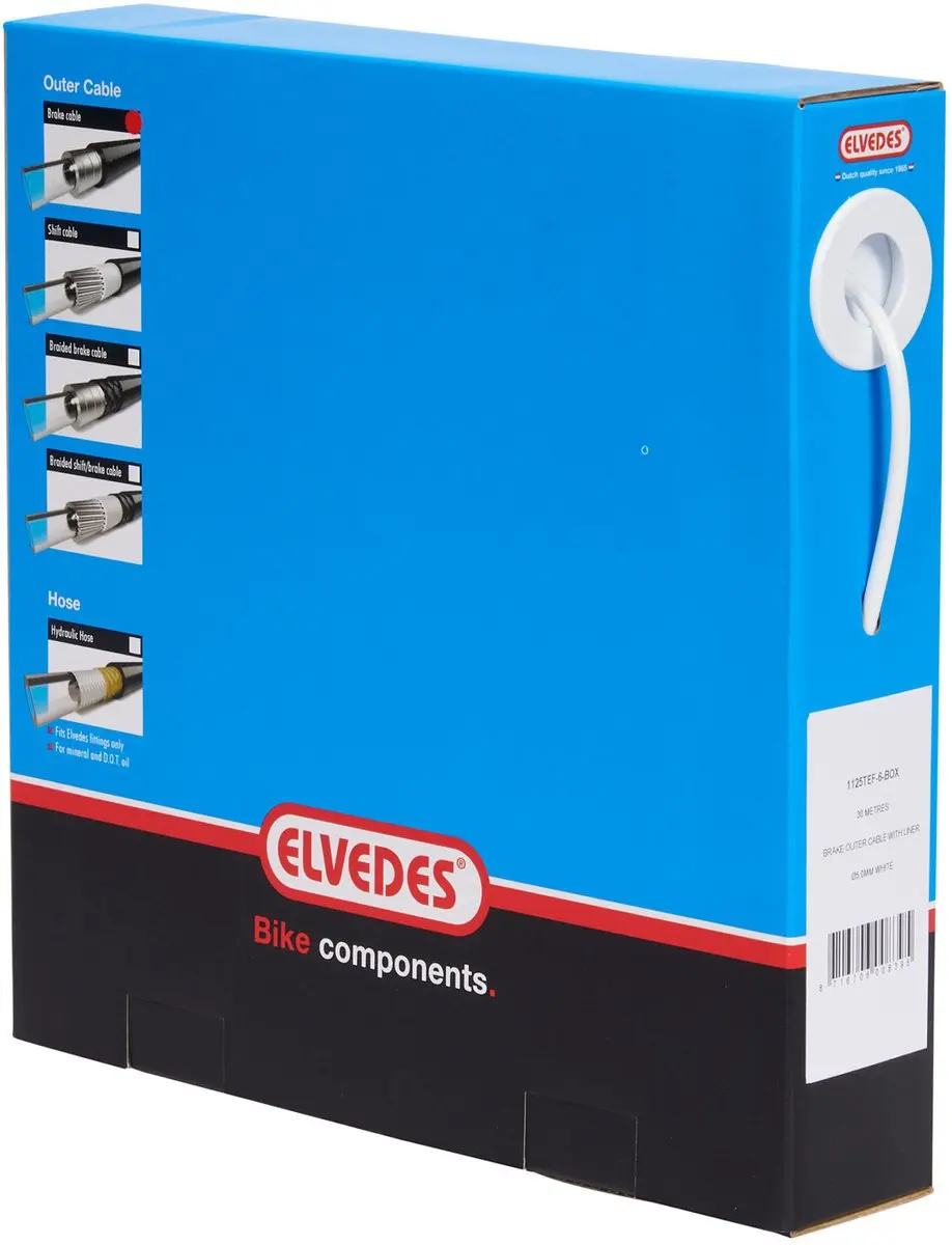Elvedes Remkabel 30m - Ø5,0mm - Wit - afbeelding 5 van 6