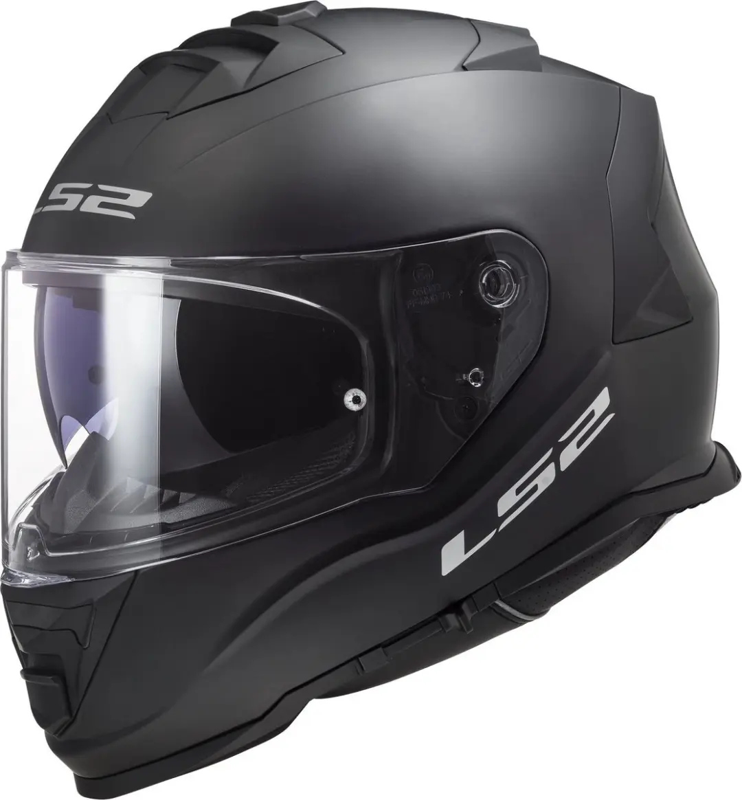 LS2 Helm Storm II Solid FF800 mat zwart maat XXL