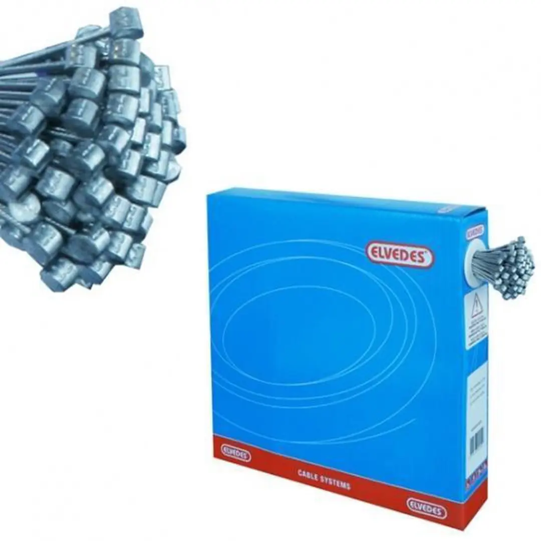 Elvedes Rem binnenkabels 2000mm RVS V-nippel 100 Stuks - afbeelding 6 van 6