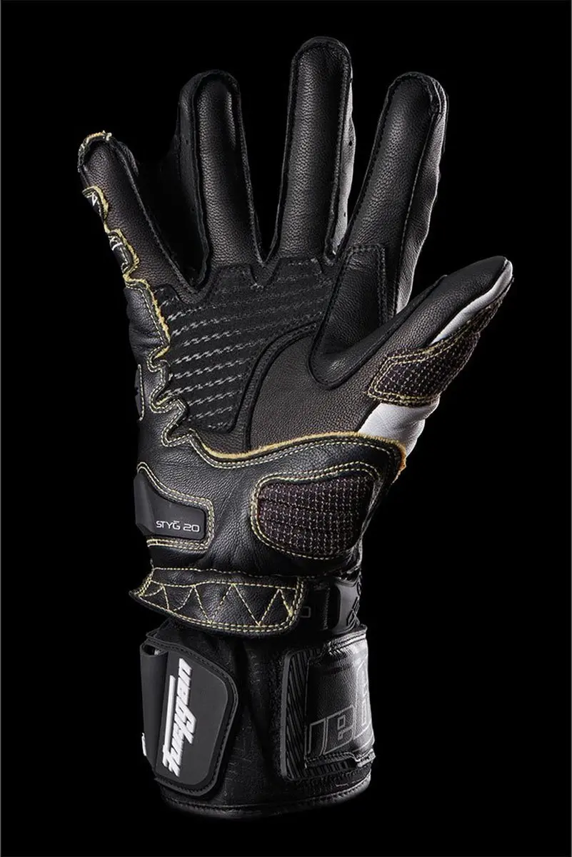 Furygan Styg20 X Kevlar Handschoenen - Maat L - Zwart/Wit