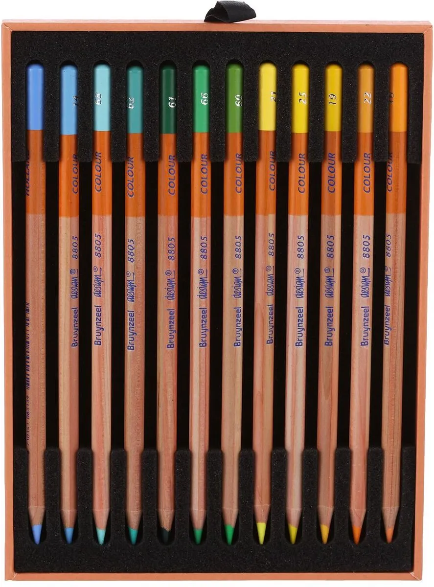 BRUYNZEEL Colour Box 48 Kleurpotloden - 8mm - afbeelding 6 van 6