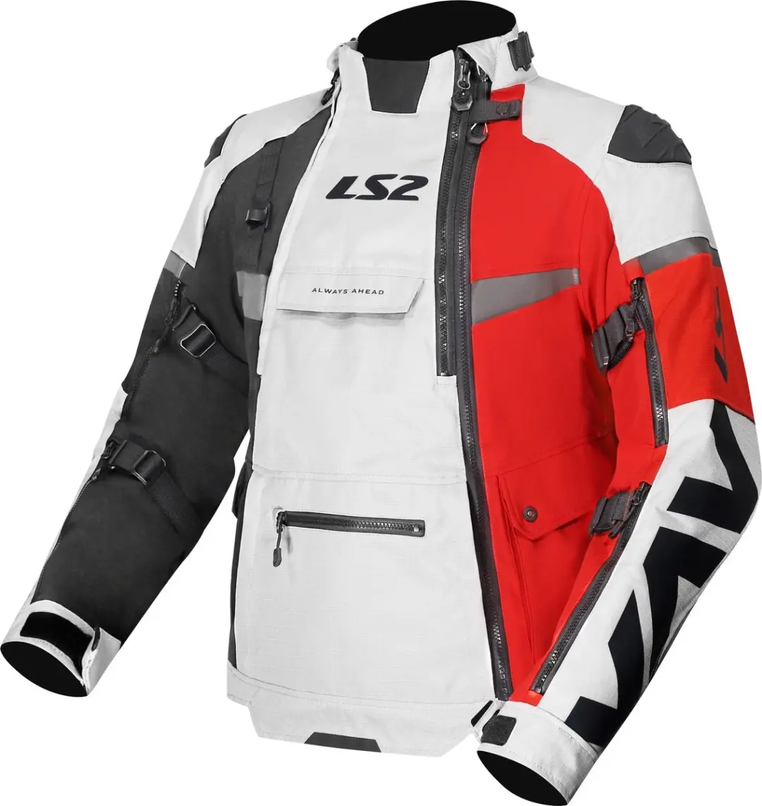 LS2 X-Master waterdichte motorfiets textieljas -