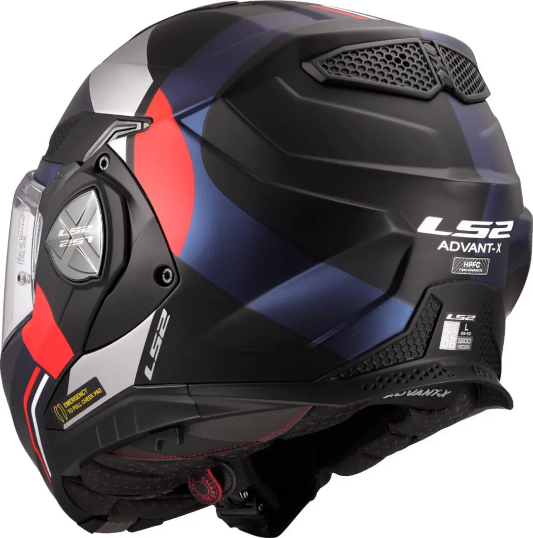 LS2 FF901 Advant X Ultra Helm - 2XL - Blauw/Rood