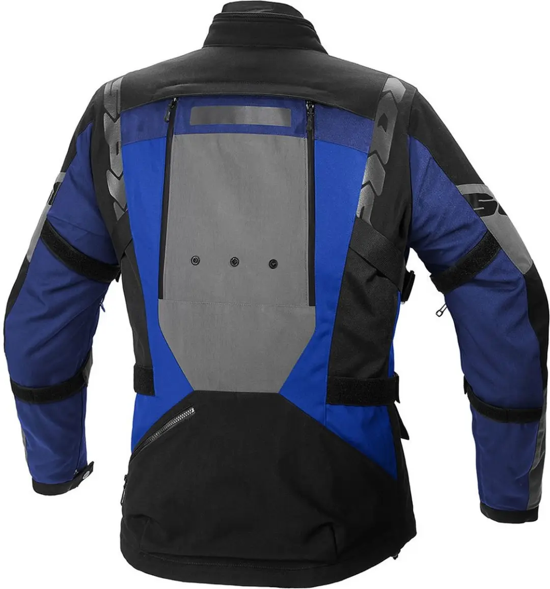 Spidi 4Season Evo Jas - M - Zwart/Blauw/Grijs - afbeelding 4 van 6