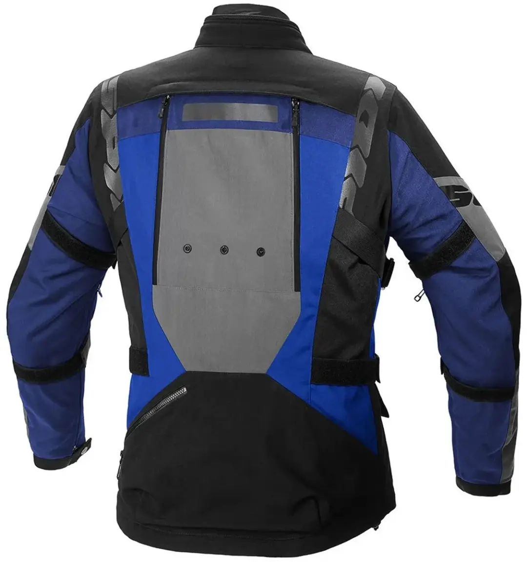 Spidi 4Season Evo Jas - M - Zwart/Blauw/Grijs - afbeelding 5 van 6