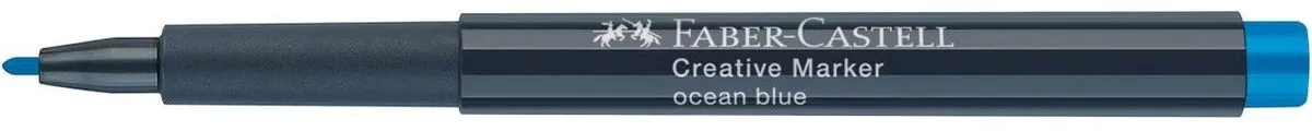 Faber-Castell Creatief Marker FC-160743 Ocean Blue 1,5mm