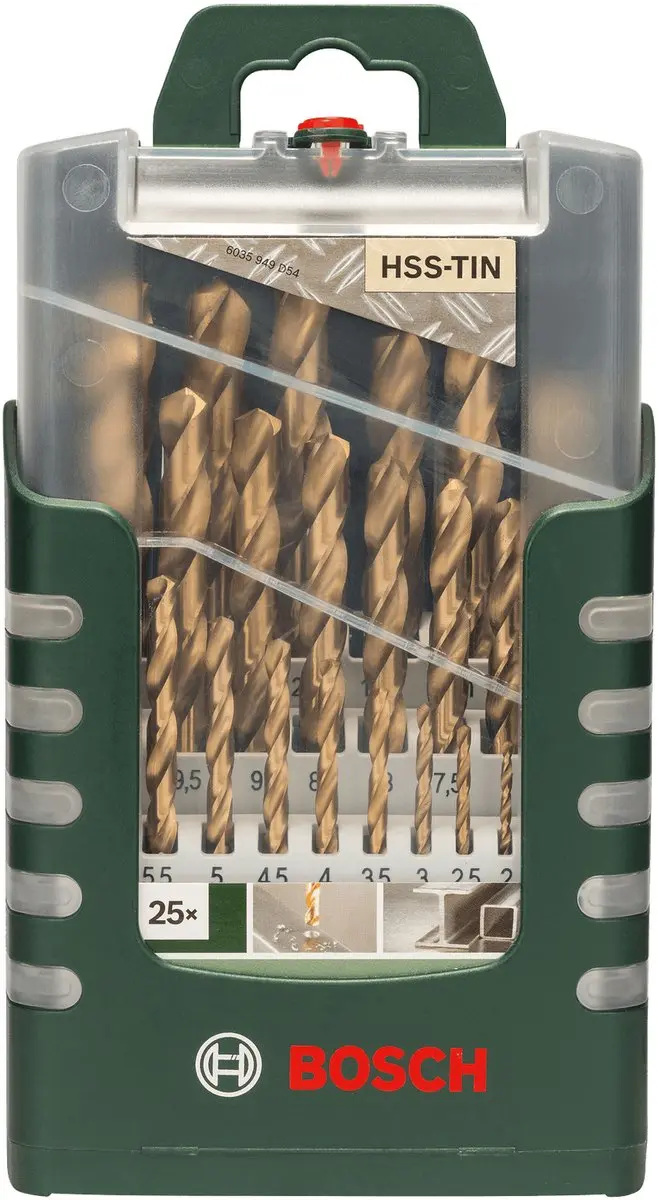 Bosch HSS-TiN Metaalboren Set 25-delig - afbeelding 4 van 5