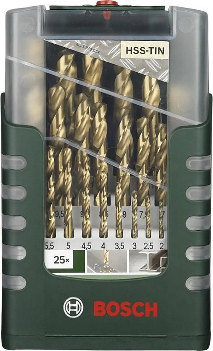 Bosch HSS-TiN Metaalboren Set 25-delig - afbeelding 5 van 5