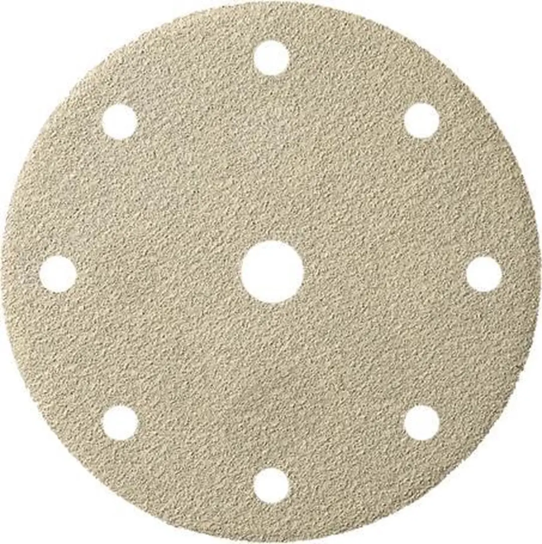 PS 33 CK schuurschijf klittenband 150mm K100 stansvorm GLS1