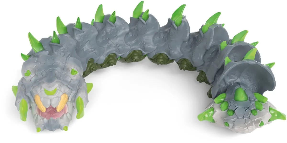 Schleich Eldrador Creatures Steenworm 70853 - Grijs/groen