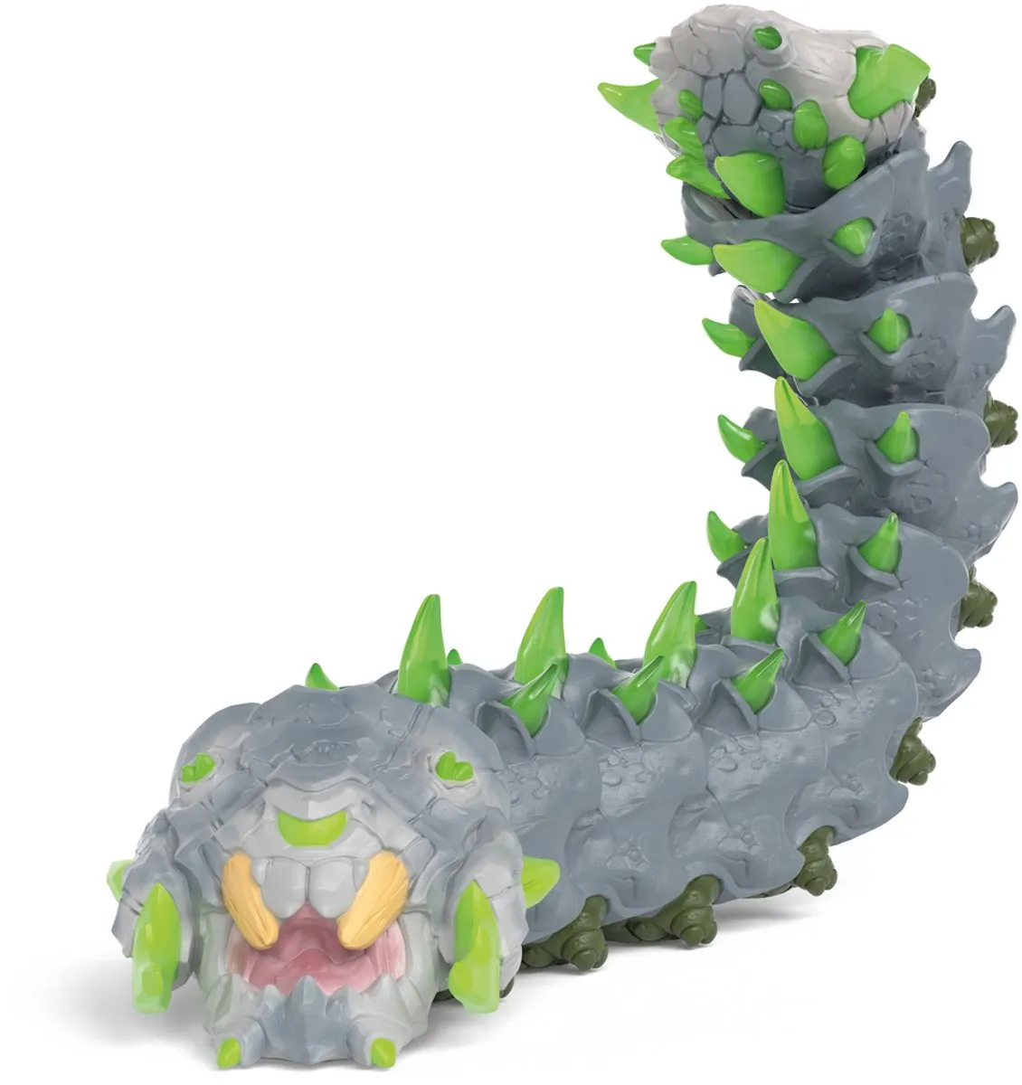 Schleich Eldrador Creatures Steenworm 70853 - Grijs/groen