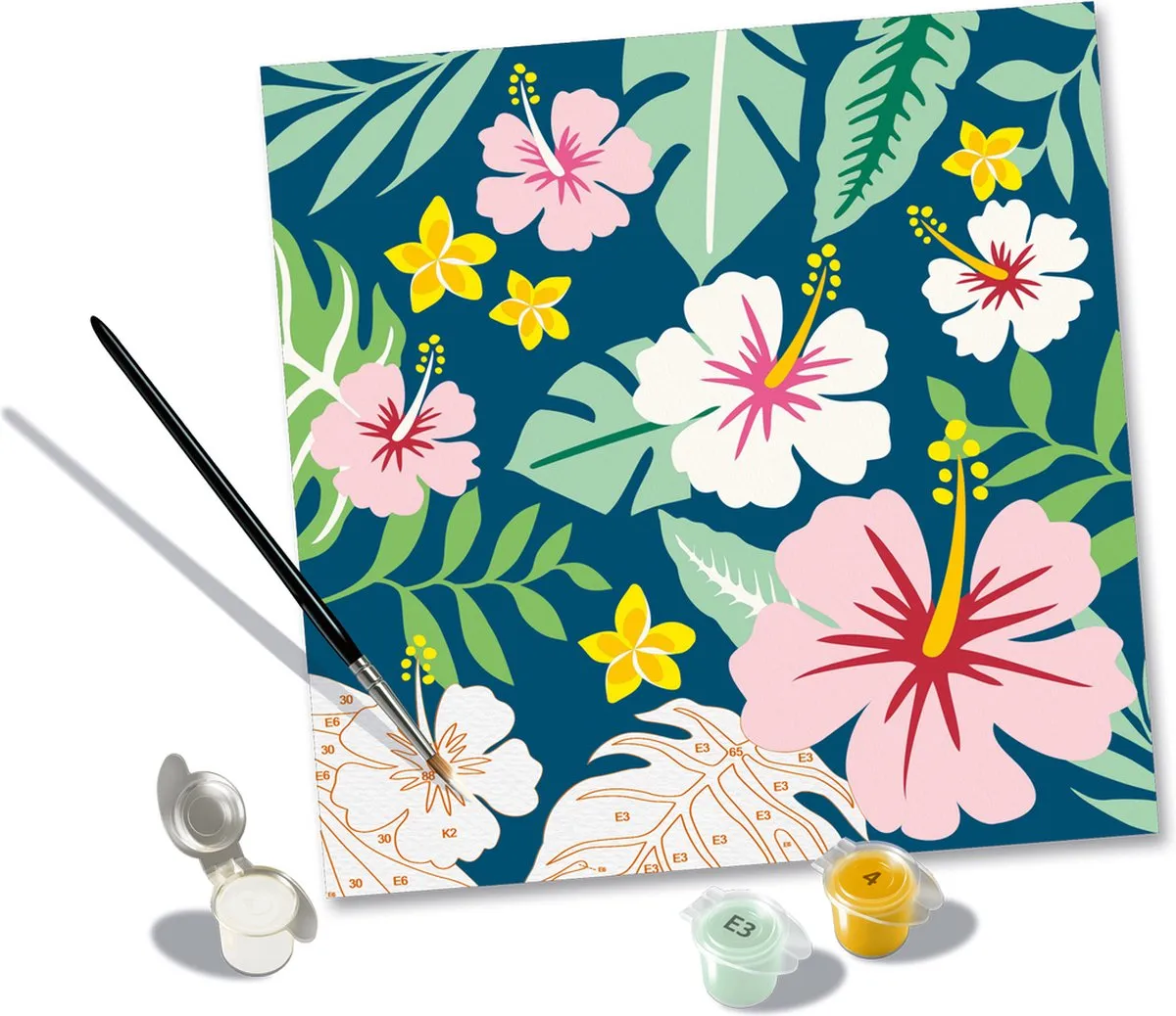 Ravensburger CreArt Exotic Flowers Schilderen op nummer