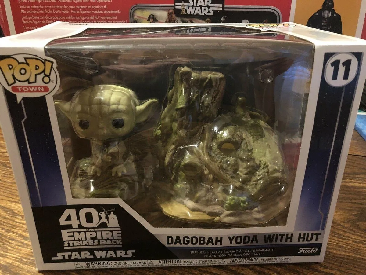 Funko Pop! Town Star Wars Dagobah Yoda met Hut - FUN46765