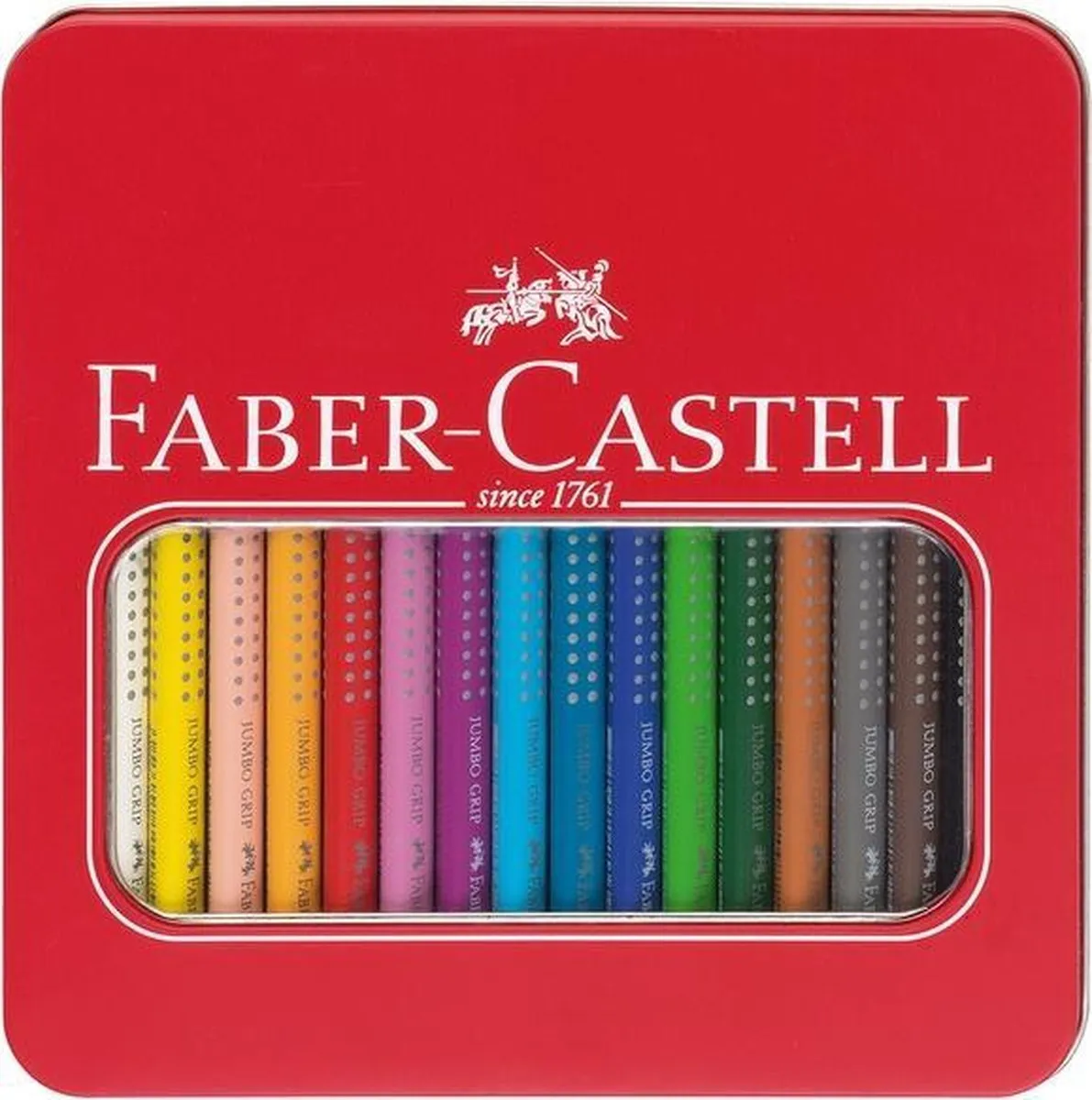 Faber-Castell Jumbo Grip Kleurpotloden 16 Stuks
