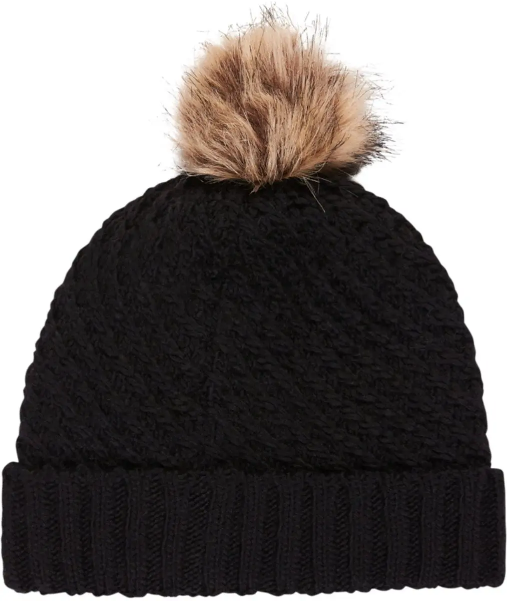 Roxy Dames Blizzard Muts - True Black - afbeelding 5 van 5