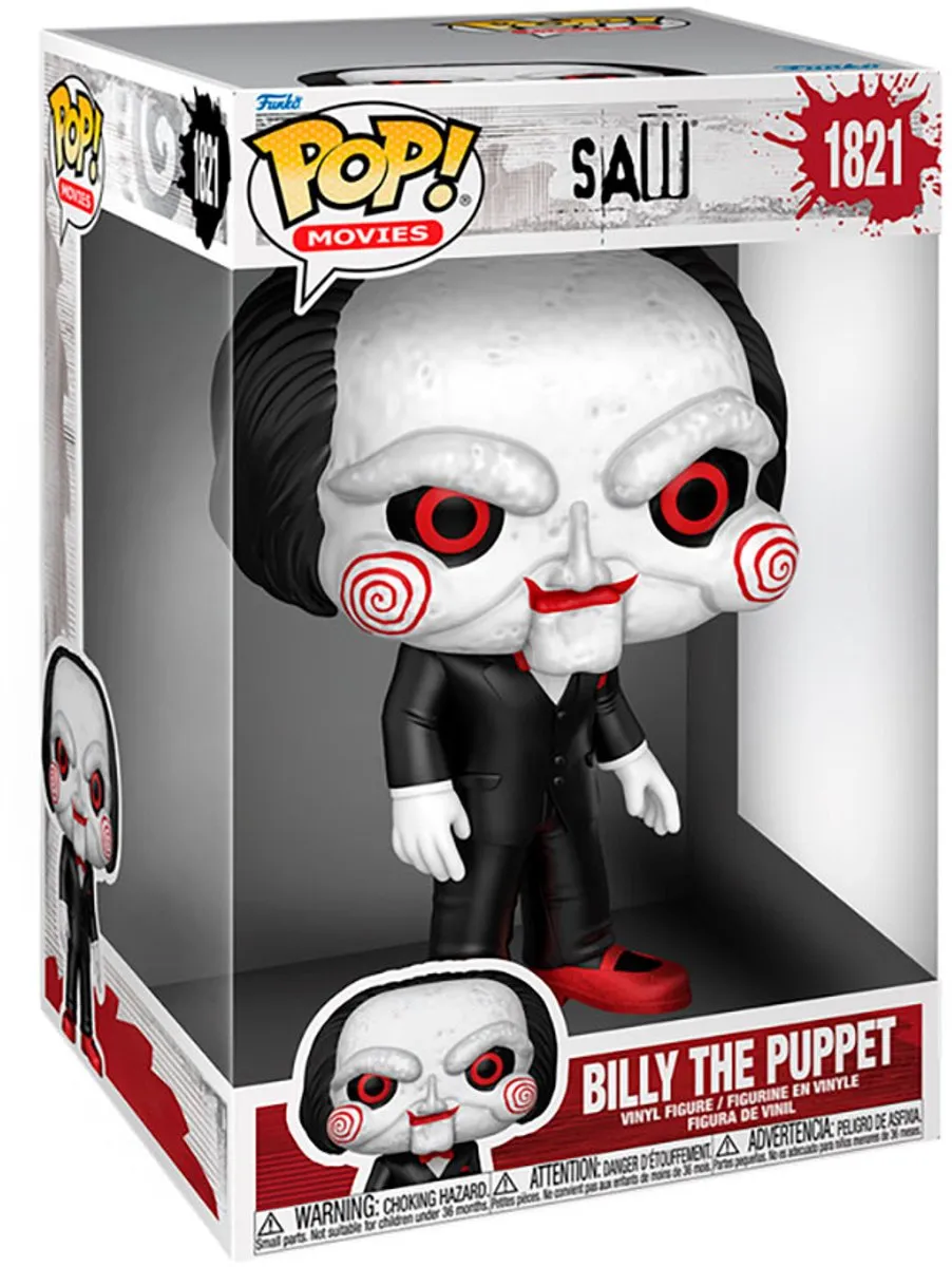Funko Pop! Billy the Puppet 1821 Jumbo Vinylfiguur