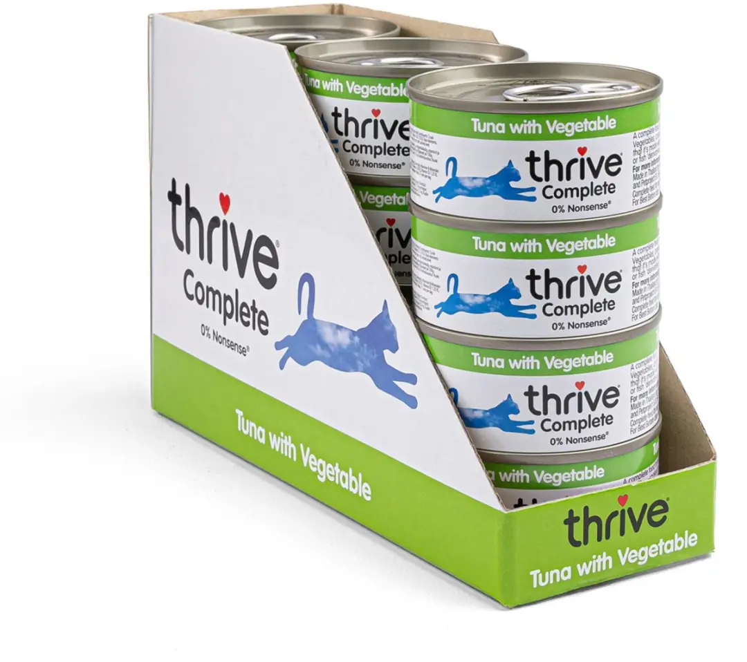 Thrive Complete Kattenvoer Tonijn met Groente