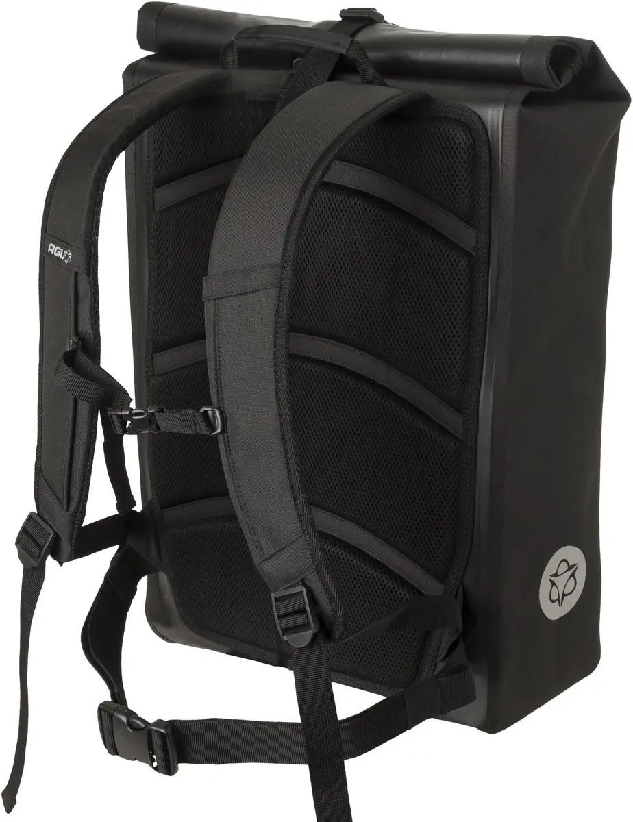 AGU Shelter Koerier Rugzak 40L - 14 inch Laptopvak - Zwart - afbeelding 3 van 6