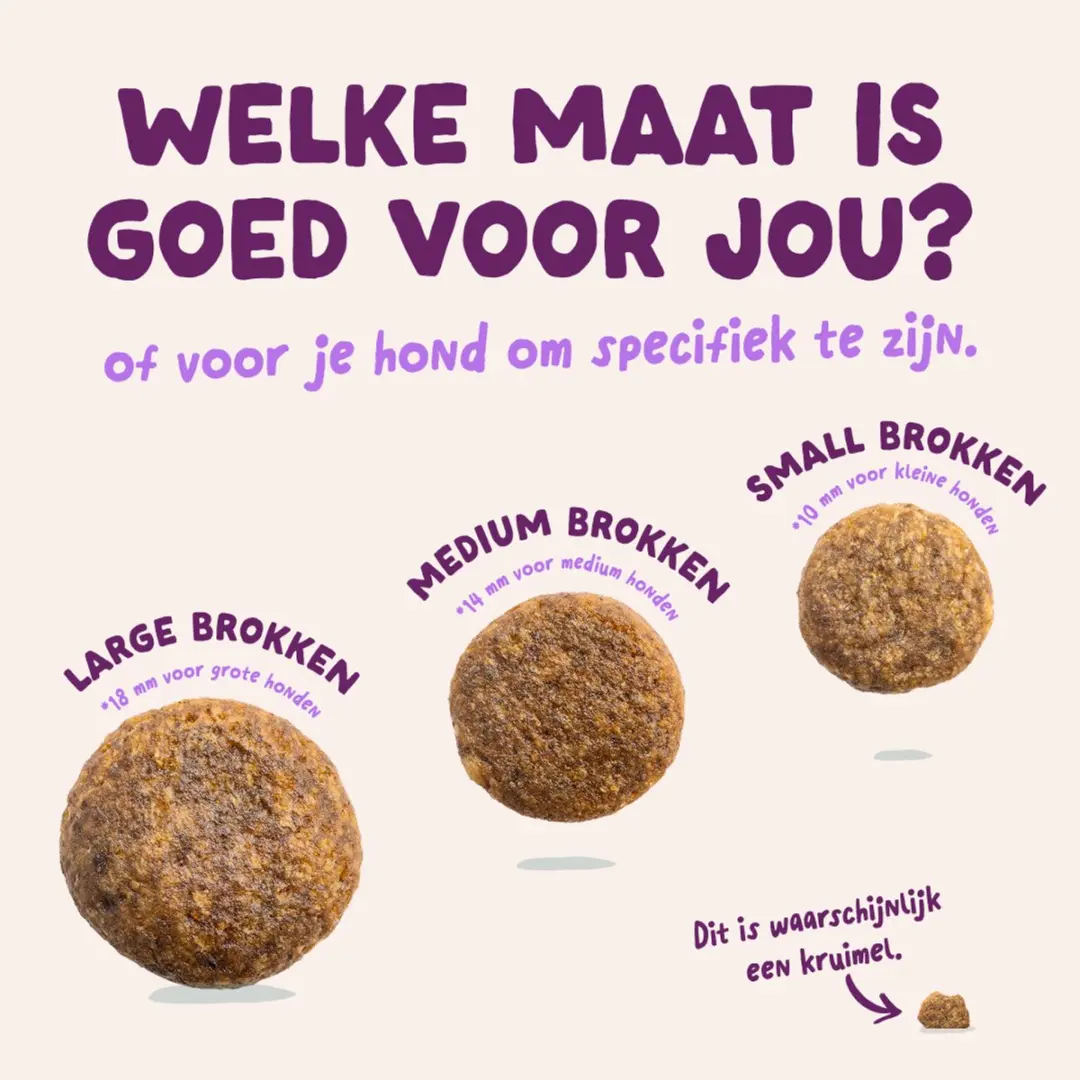 Edgard & Cooper Puppy Medium Hondenbrokken Zalm & Kalkoen 2,5kg
