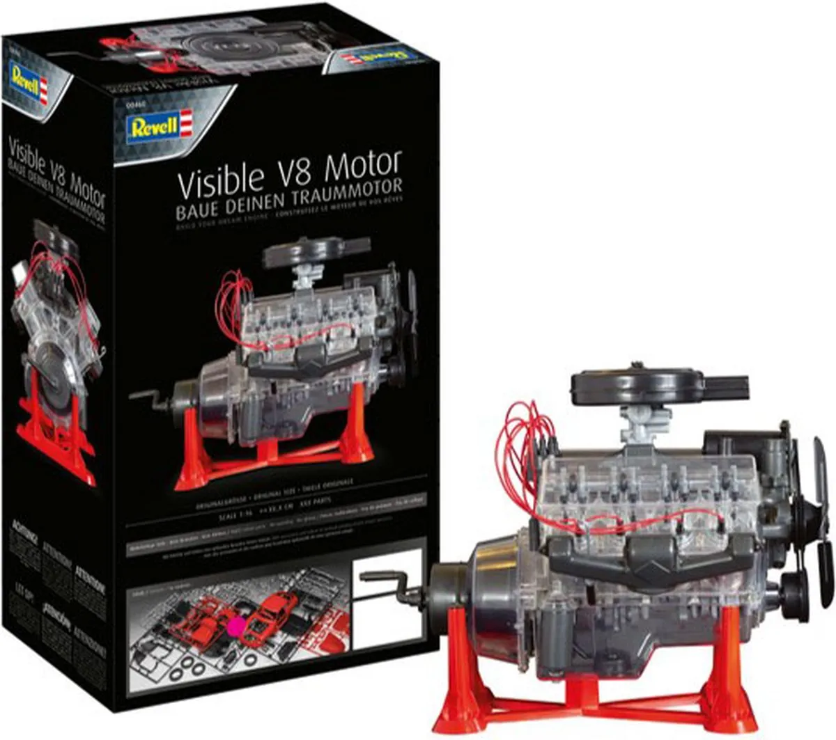 Revell 00460 Visible V-8 Engine Modelbouwpakket