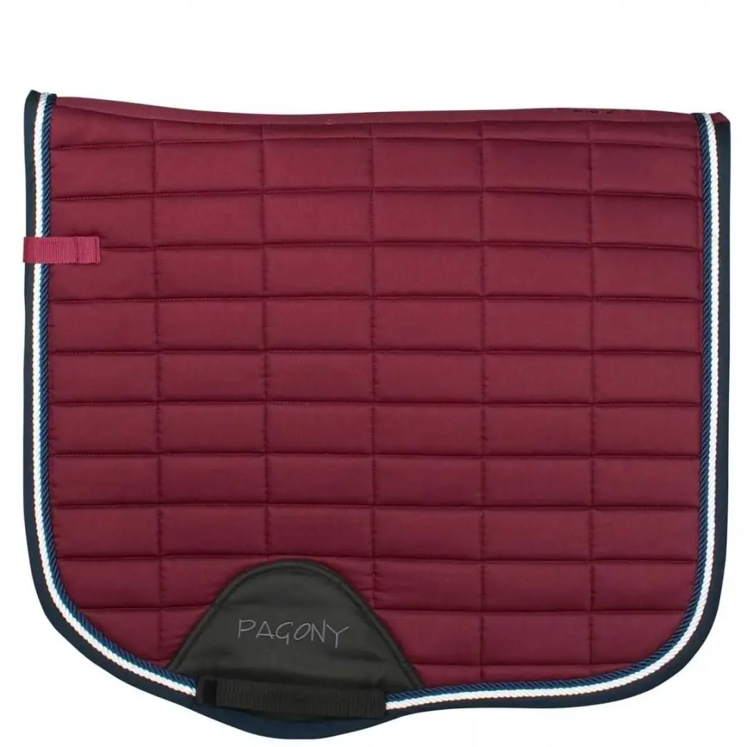 Pagony Work Zadeldek Cob - Bordeaux - Polyester