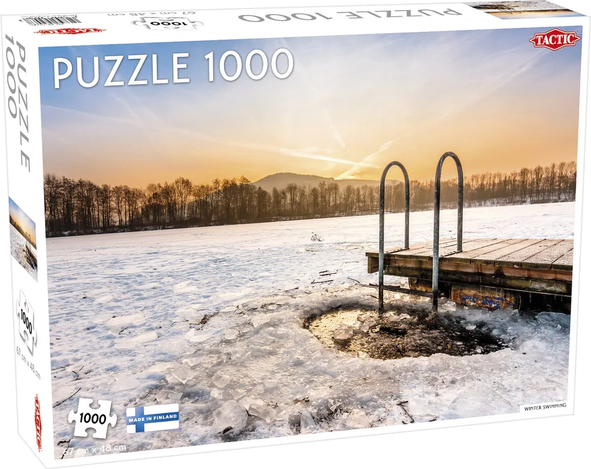 Tactic Winter Swimming Puzzel 1000 Stuks