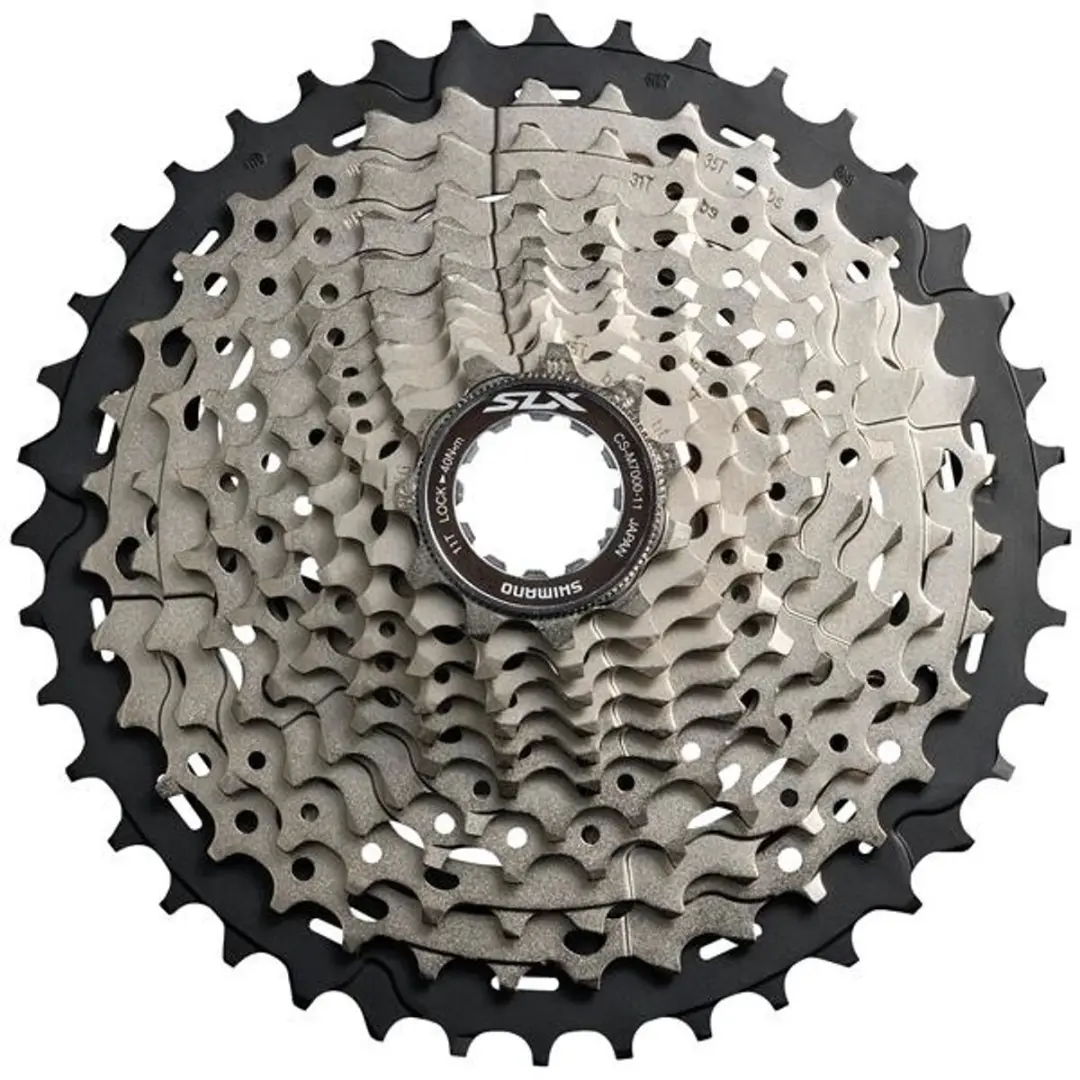 Shimano SLX CS-M7000 Cassette 11-Speed 11-40T - Zilver - afbeelding 4 van 5