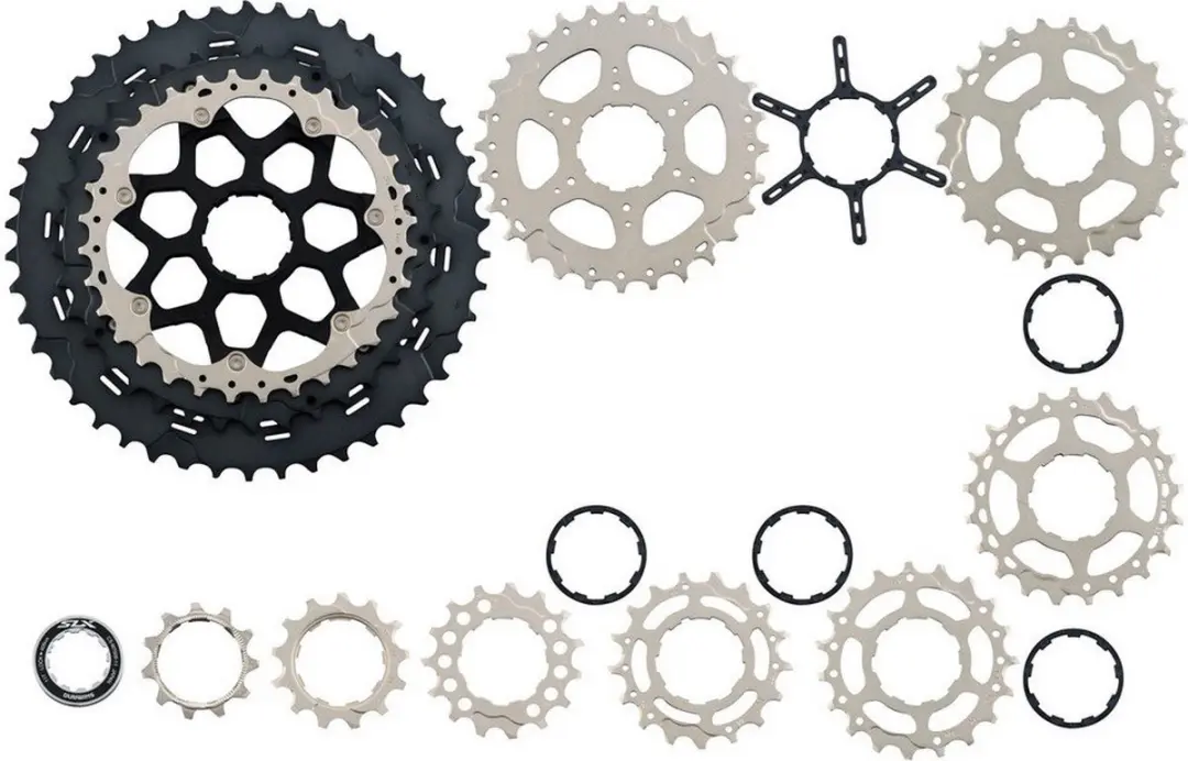 Shimano SLX CS-M7000 Cassette 11-Speed 11-40T - Zilver - afbeelding 2 van 5