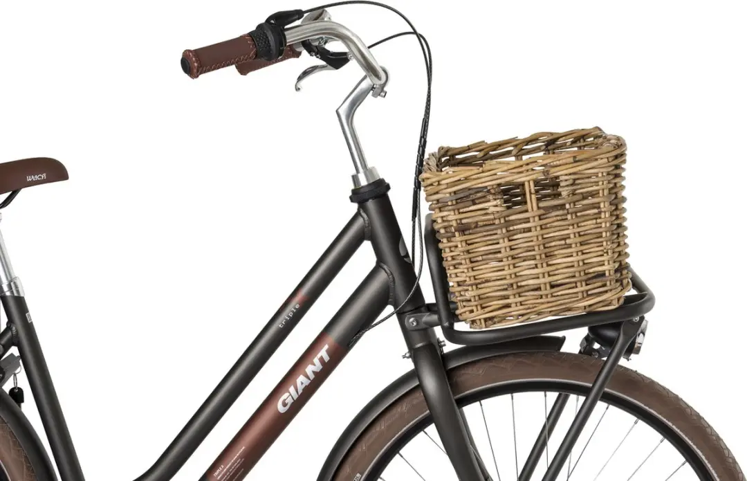 FastRider Zeno Rotan Fietsmand - 17L - Bruin - afbeelding 4 van 6